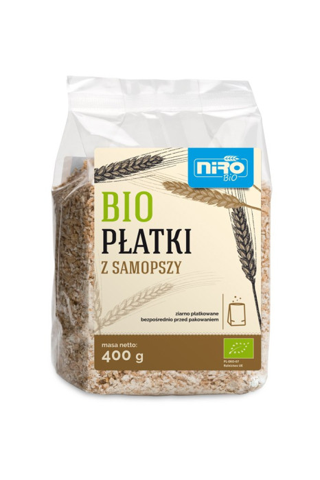 Płatki z samopszy BIO 400 g - NIRO
