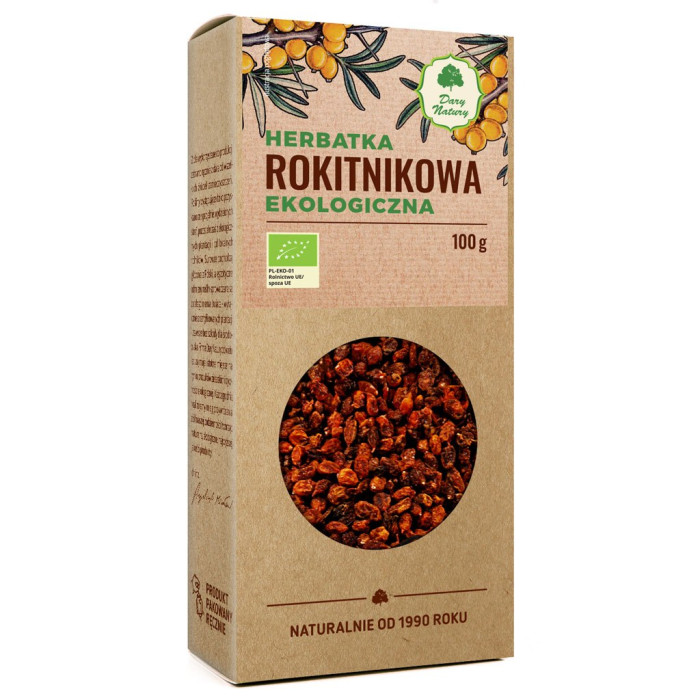 Herbatka rokitnikowa BIO 100 g - DARY NATURY