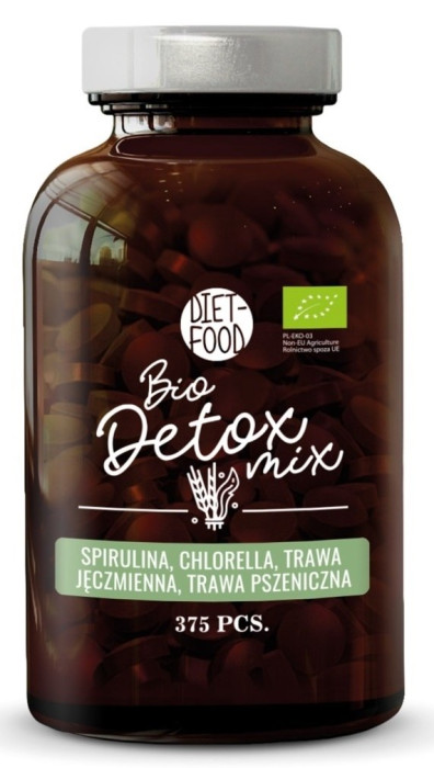 Tabletki detox BIO 375 szt. - DIET-FOOD