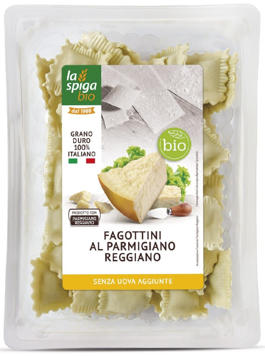 Fagottini świeże z parmezanem BIO 250 g - LA SPIGA