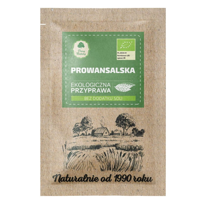 Przyprawa prowansalska BIO 10 g - DARY NATURY
