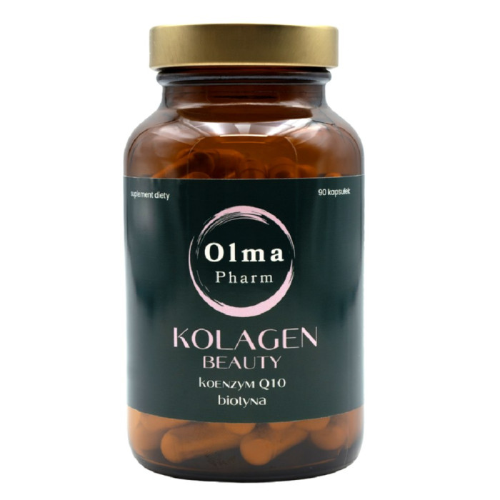 Kolagen beauty z koenzymem q10 i biotyną 90 kapsułek - OLMA PHARM