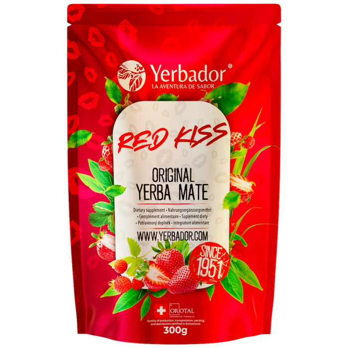 Yerba mate red kiss 300 g - YERBADOR