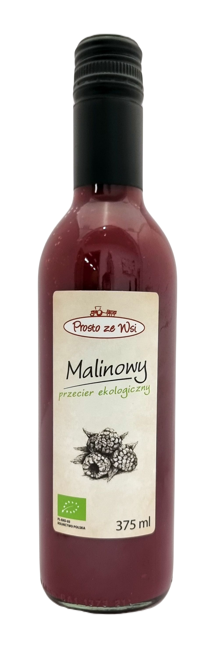 Sok przecierowy nfc malinowy BIO 375 ml - PROSTO ZE WSI
