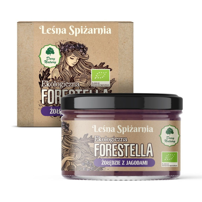 Forestella żołędziowa z jagodami BIO 200 g - DARY NATURY