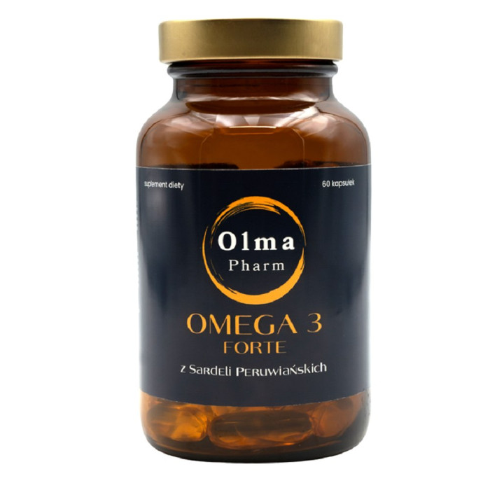 Omega-3 forte 60 kapsułek - OLMA PHARM