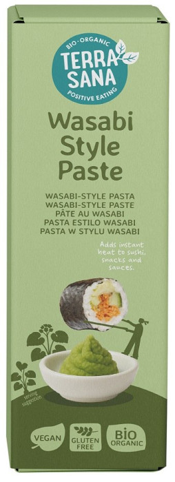 Pasta w stylu wasabi bezglutenowa BIO 50 g - TERRASANA