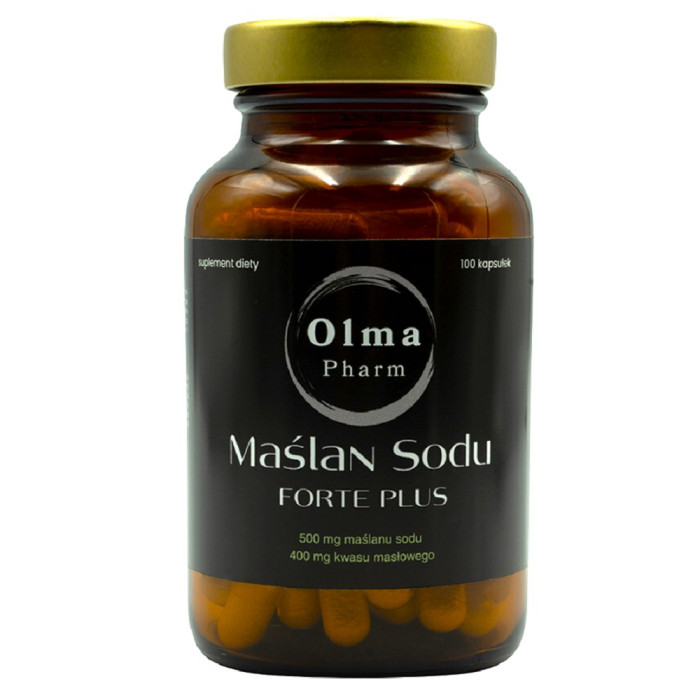 Maślan sodu forte plus 100 kapsułek - OLMA PHARM