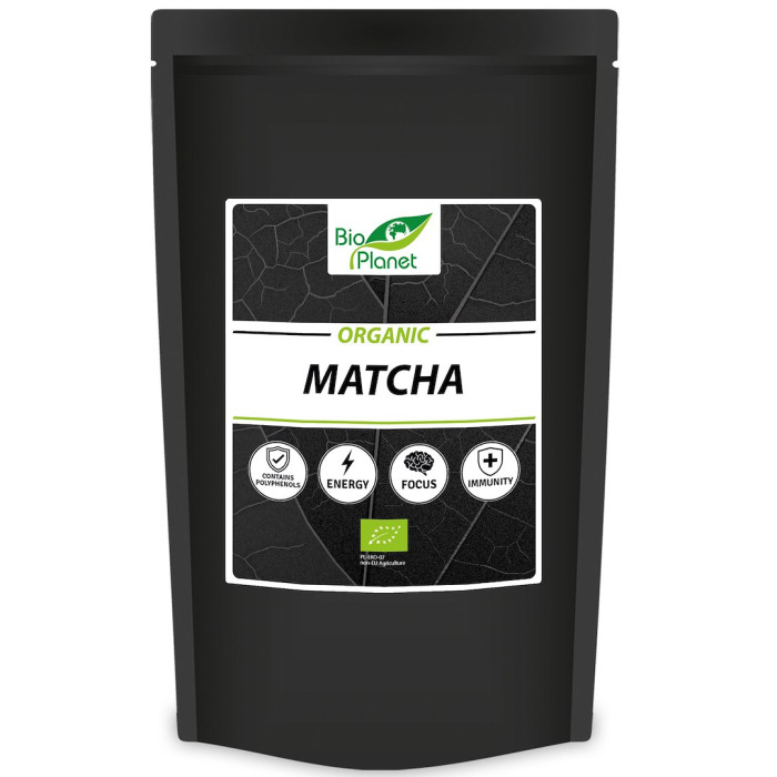 Herbata zielona matcha BIO 100 g - BIO PLANET INTERNATIONAL