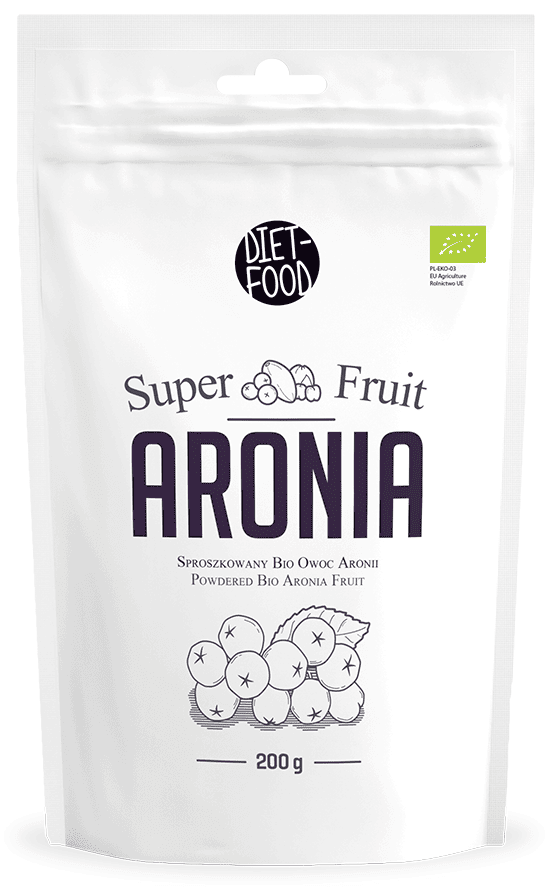 Aronia sproszkowana BIO 200 g - DIET-FOOD