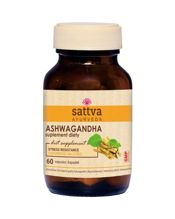 Ashwagandha ekstrakt (450 mg) 60 kapsułek - SATTVA (FOODS)