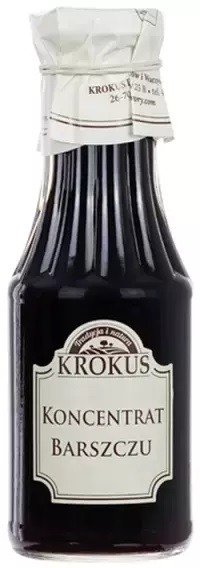 Barszcz czerwony bezglutenowy koncentrat 280 ml - KROKUS