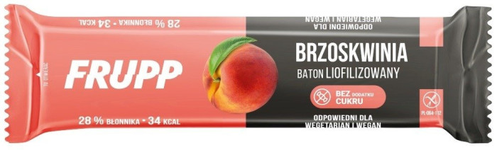 Baton liofilizowany brzoskwiniowy bezglutenowy 10 g - CELIKO (FRUPP)