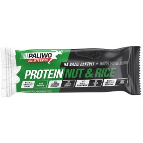 Baton proteinowy orzechowy z białkiem ryżowym 50 g - PALIWO DLA AKTYWNYCH