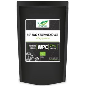 Białko serwatkowe naturalne (koncentrat wpc 77) BIO 150 g - BIO PLANET