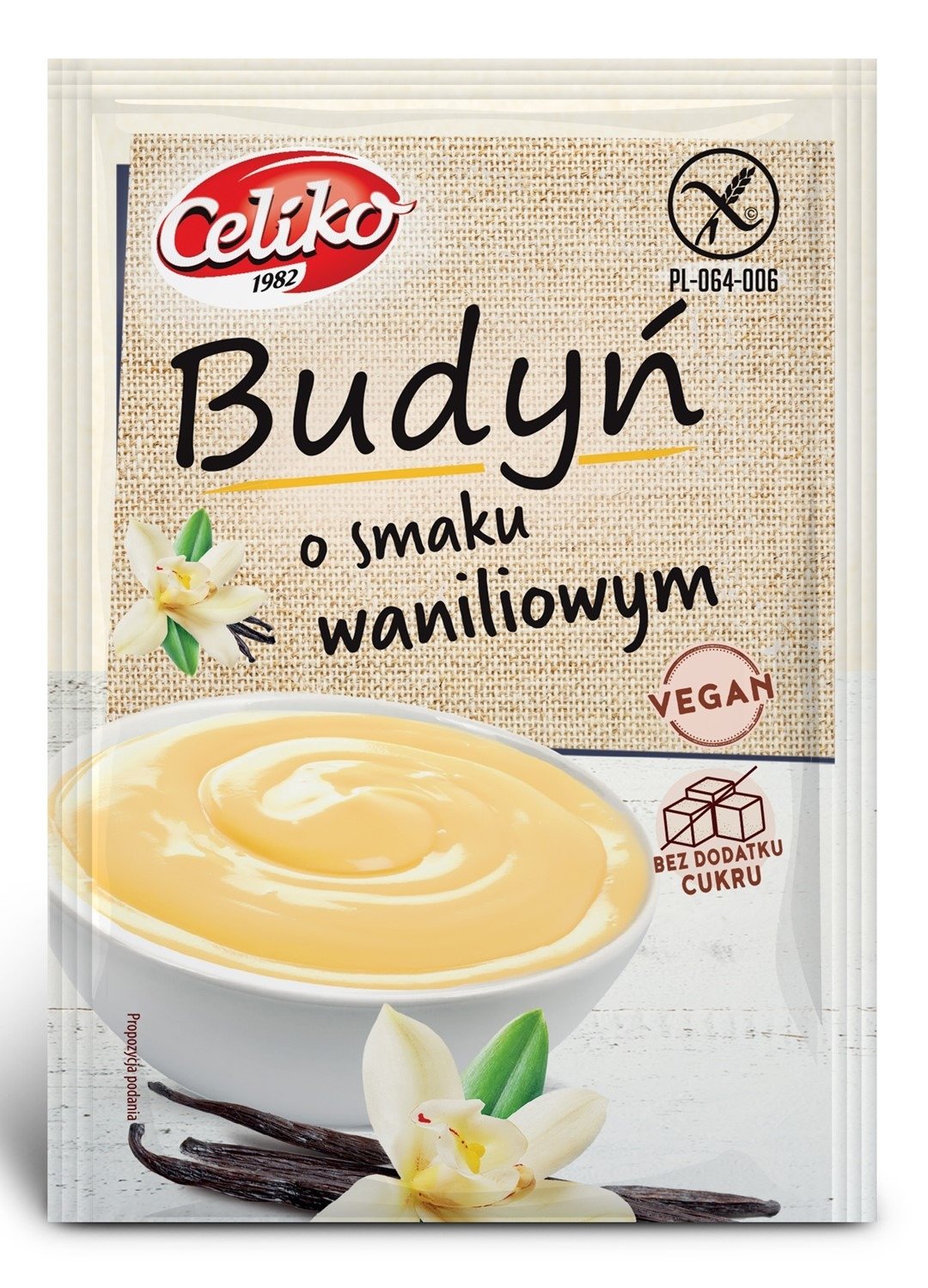 Budy&#x0144;&#x20;o&#x20;smaku&#x20;waniliowym&#x20;bezglutenowy&#x20;40&#x20;g&#x20;-&#x20;CELIKO