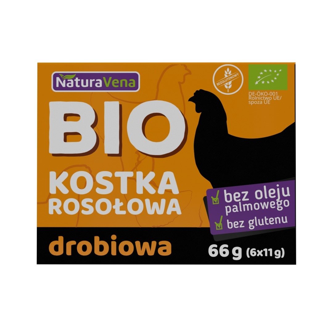 Bulion&#x20;-&#x20;kostki&#x20;drobiowe&#x20;bezglutenowe&#x20;BIO&#x20;&#x28;6&#x20;x&#x20;11&#x20;g&#x29;&#x20;66&#x20;g&#x20;-&#x20;NATURAVENA