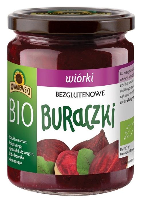 Buraczki wiórki bezglutenowe BIO 480 g - KOWALEWSKI