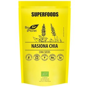 Chia nasiona bezglutenowe BIO 250 g - BIO PLANET SUPERFOODS