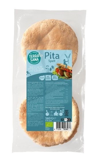 Chleb pita orkiszowy BIO 560 g - TERRASANA