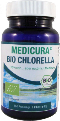 Chlorella BIO (400 mg) 150 TABLETEK - MEDICURA