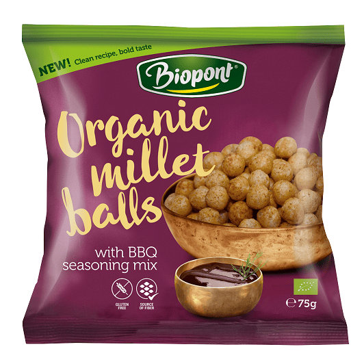 Chrupki jaglane barbecue bezglutenowe BIO 75 g - BIOPONT