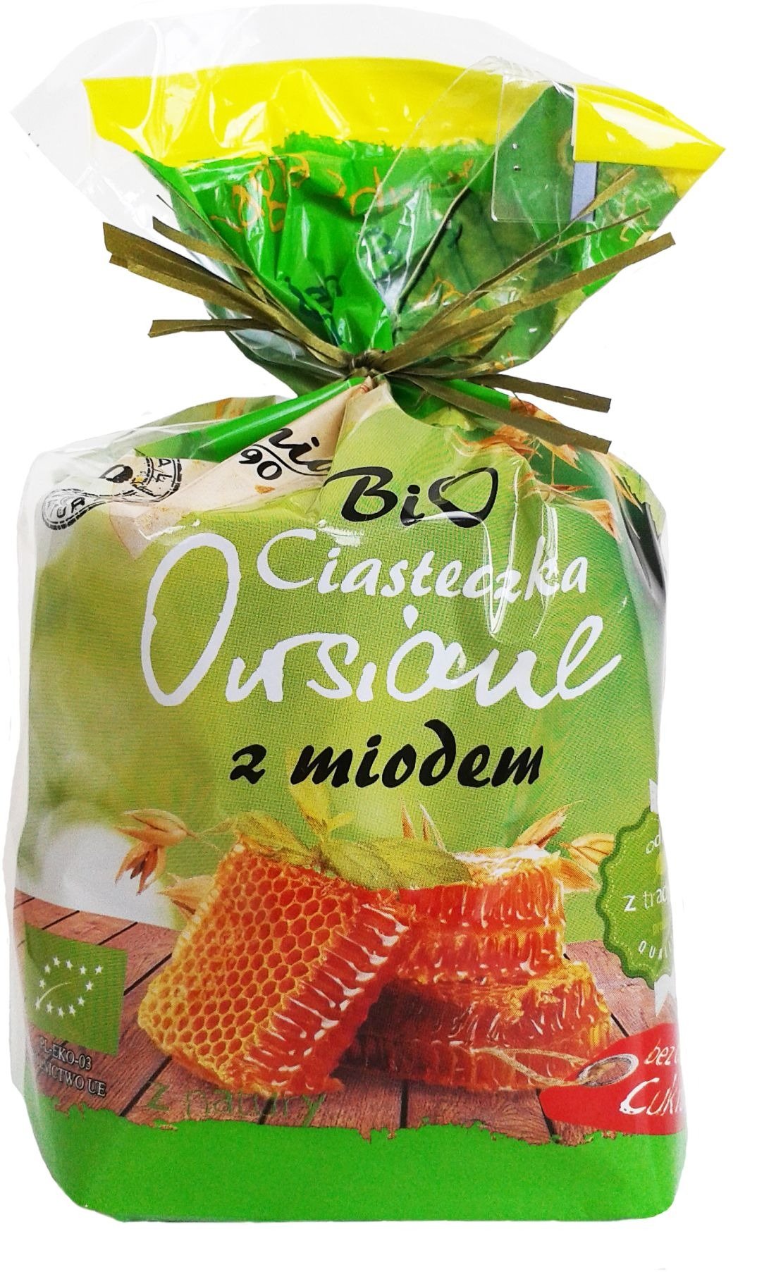 Ciastka owsiane z miodem BIO 150 g - BIO ANIA