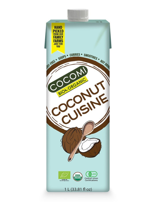 Coconut milk - napój kokosowy (17 % tłuszczu) BIO 1 L - COCOMI