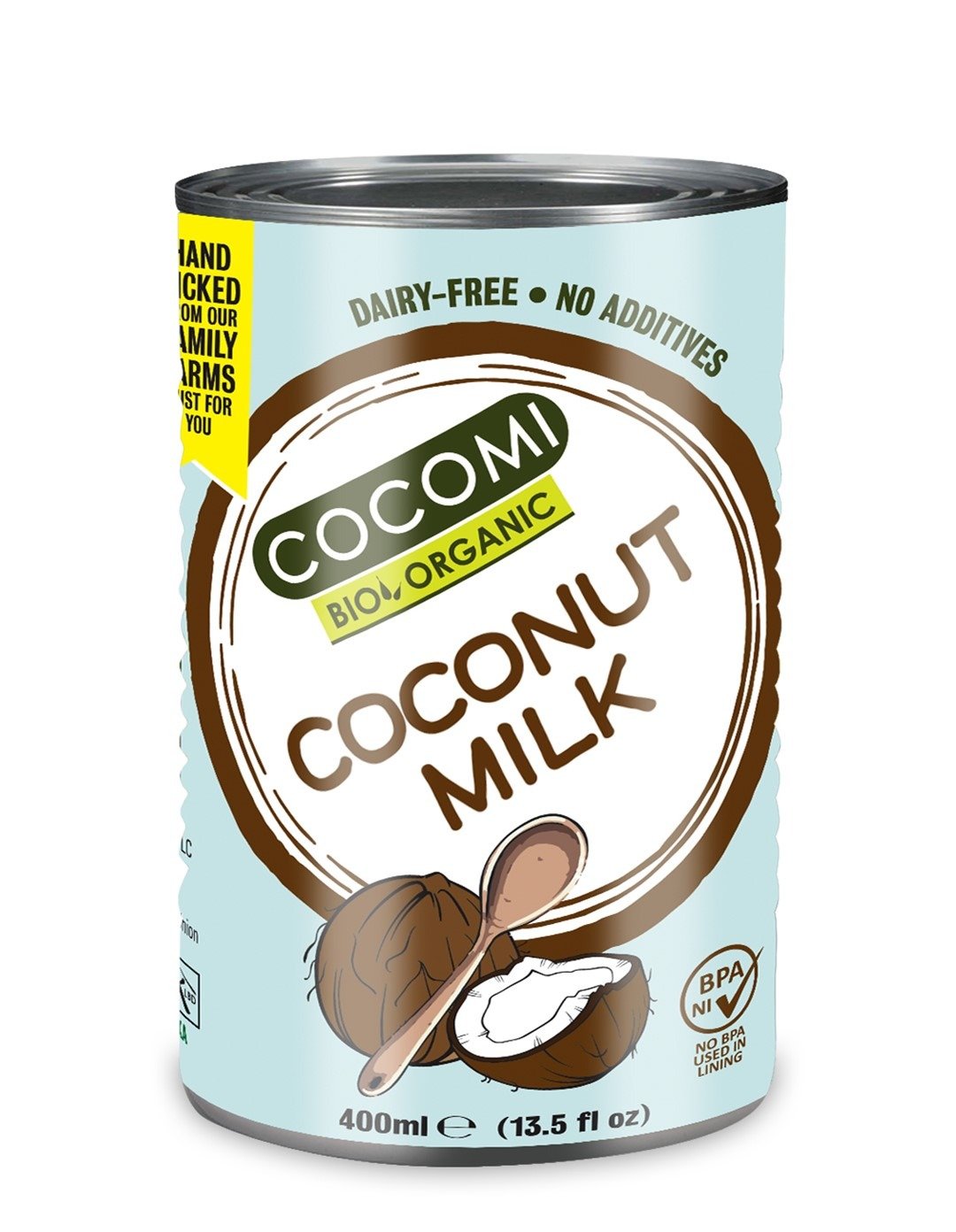 Coconut&#x20;milk&#x20;-&#x20;nap&#xF3;j&#x20;kokosowy&#x20;bez&#x20;gumy&#x20;guar&#x20;&#x28;17&#x20;&#x25;&#x20;t&#x0142;uszczu&#x29;&#x20;BIO&#x20;400&#x20;ml&#x20;-&#x20;COCOMI