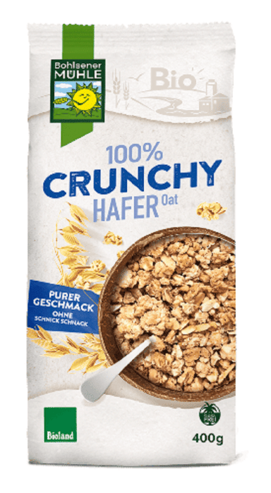 Crunchy owsiane BIO 400 g - BOHLSENER MUHLE