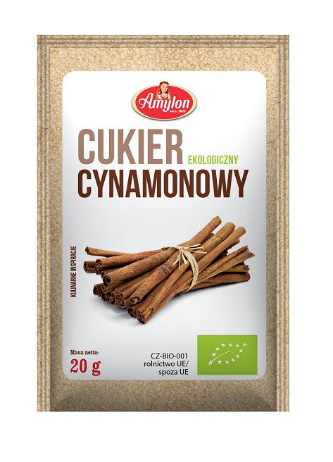Cukier&#x20;cynamonowy&#x20;bezglutenowy&#x20;BIO&#x20;20&#x20;g&#x20;-&#x20;AMYLON