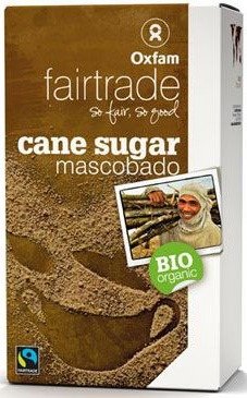 Cukier trzcinowy mascobado filipiny fair trade BIO 1 kg - OXFAM