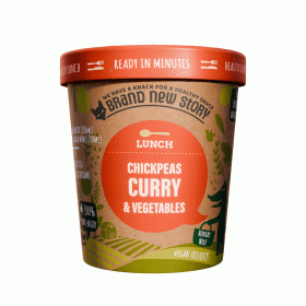 Curry z ciecierzycą i warzywami bez dodatku cukru 70 g - BRAND NEW STORY