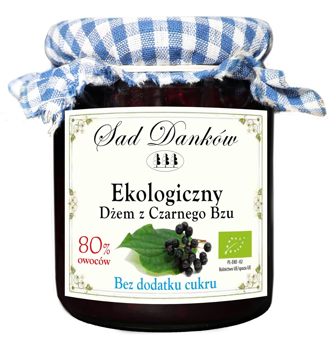 Czarny bez 80 % BIO 260 g - SAD DANKÓW