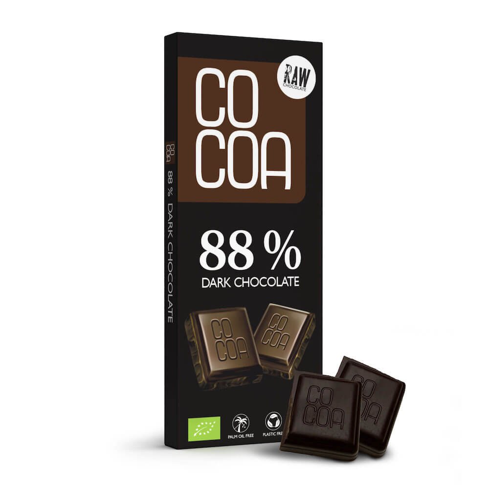 Czekolada gorzka 88 % BIO 40 g - COCOA