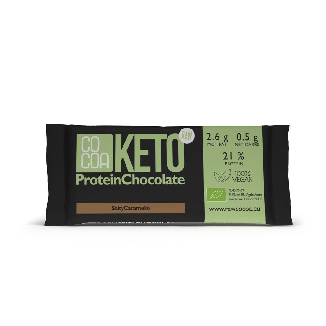 Czekolada&#x20;proteinowa&#x20;o&#x20;smaku&#x20;s&#x0142;onego&#x20;karmelu&#x20;keto&#x20;BIO&#x20;40&#x20;g&#x20;-&#x20;COCOA