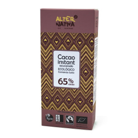 Czekolada w proszku - 65 % kakao fair trade bezglutenowa BIO 250 g - ALTERNATIVA