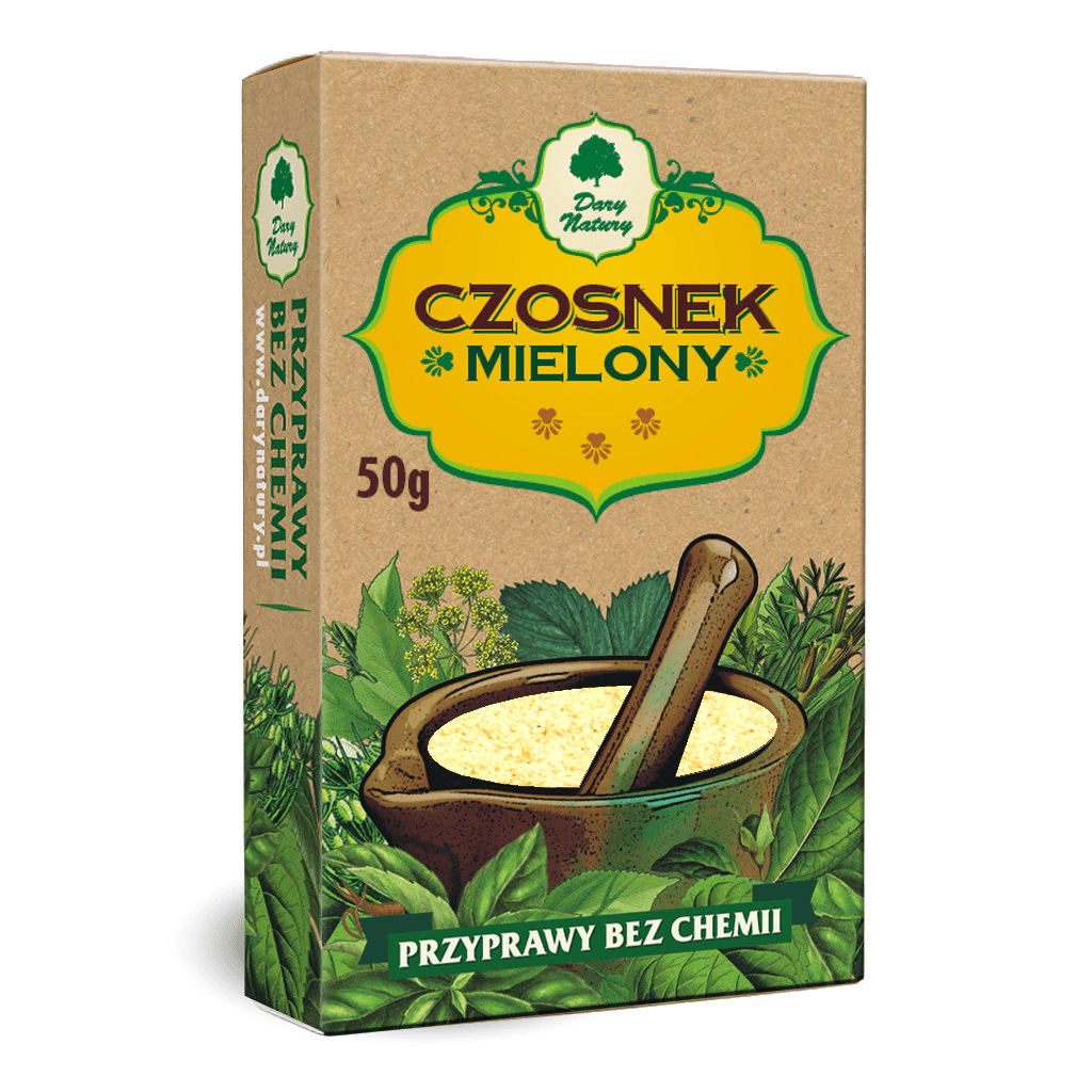 Czosnek&#x20;mielony&#x20;50&#x20;g&#x20;-&#x20;DARY&#x20;NATURY