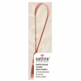 Czyścik miedziany do języka pojedynczy - SATTVA (AYURVEDA)