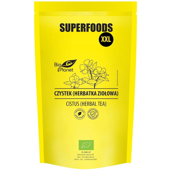Czystek (herbatka ziołowa) BIO 150 g - BIO PLANET SUPERFOODS