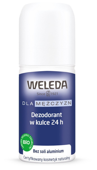 Dezodorant w kulce dla mężczyzn eco 50 ml - WELEDA