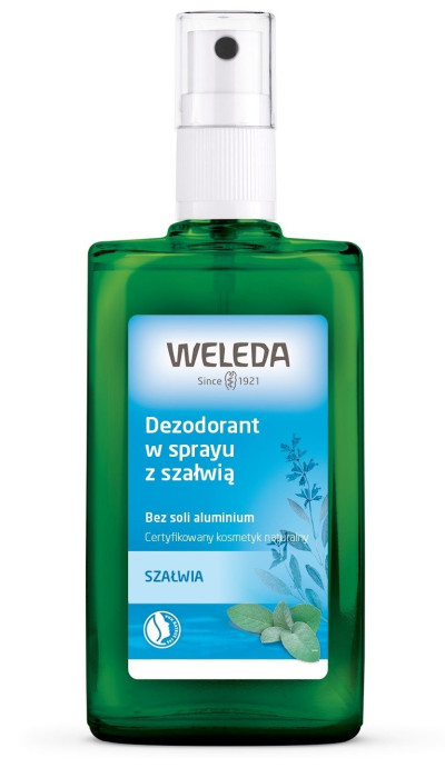 Dezodorant w sprayu 24 h z szałwią eco 100 ml - WELEDA