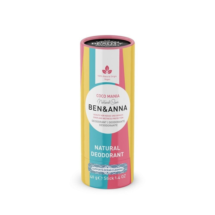 Dezodorant w sztyfcie na bazie sody coco mania eco 40 g - BEN & ANNA
