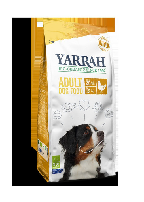 (dla psa dorosłego) karma z kurczakiem BIO 10 kg - YARRAH