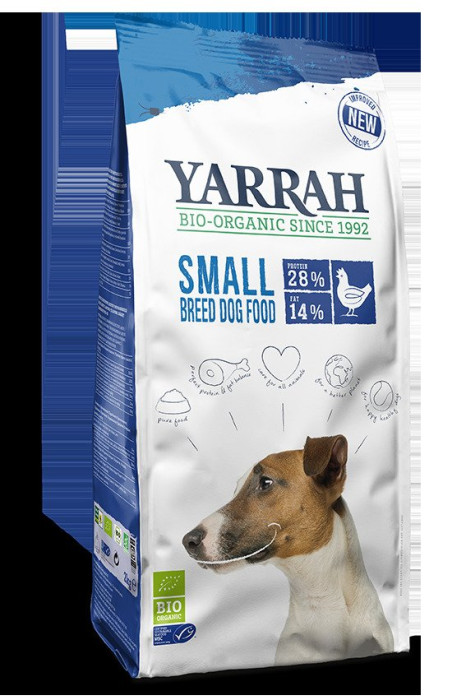 (dla psa małej rasy i szczeniąt) karma z kurczakiem BIO 2 kg - YARRAH
