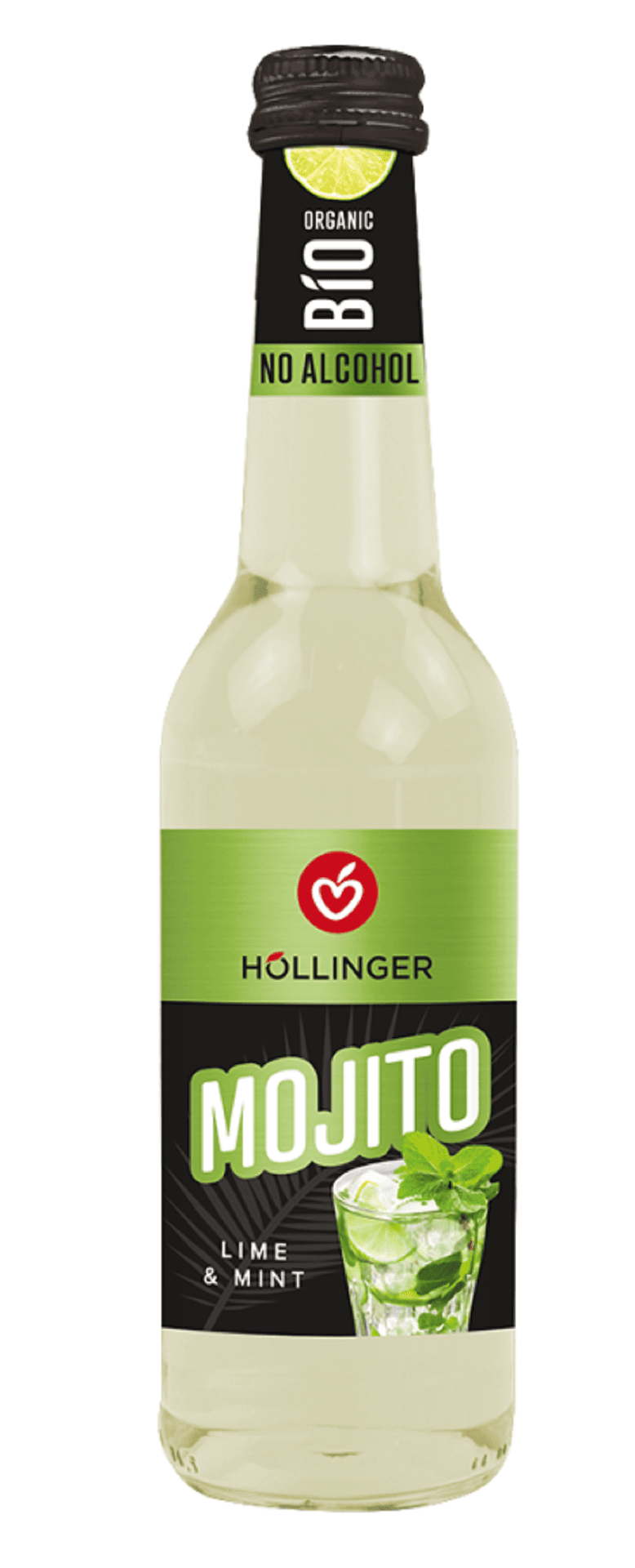 Drink musujący bezalkoholowy mojito BIO 330 ml - HOLLINGER