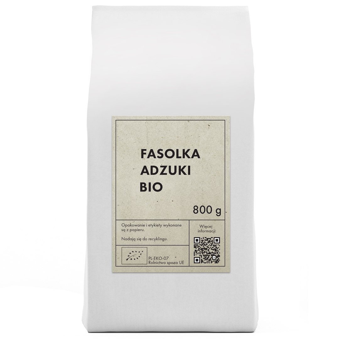 Fasolka adzuki BIO 800 g - THE PLANET