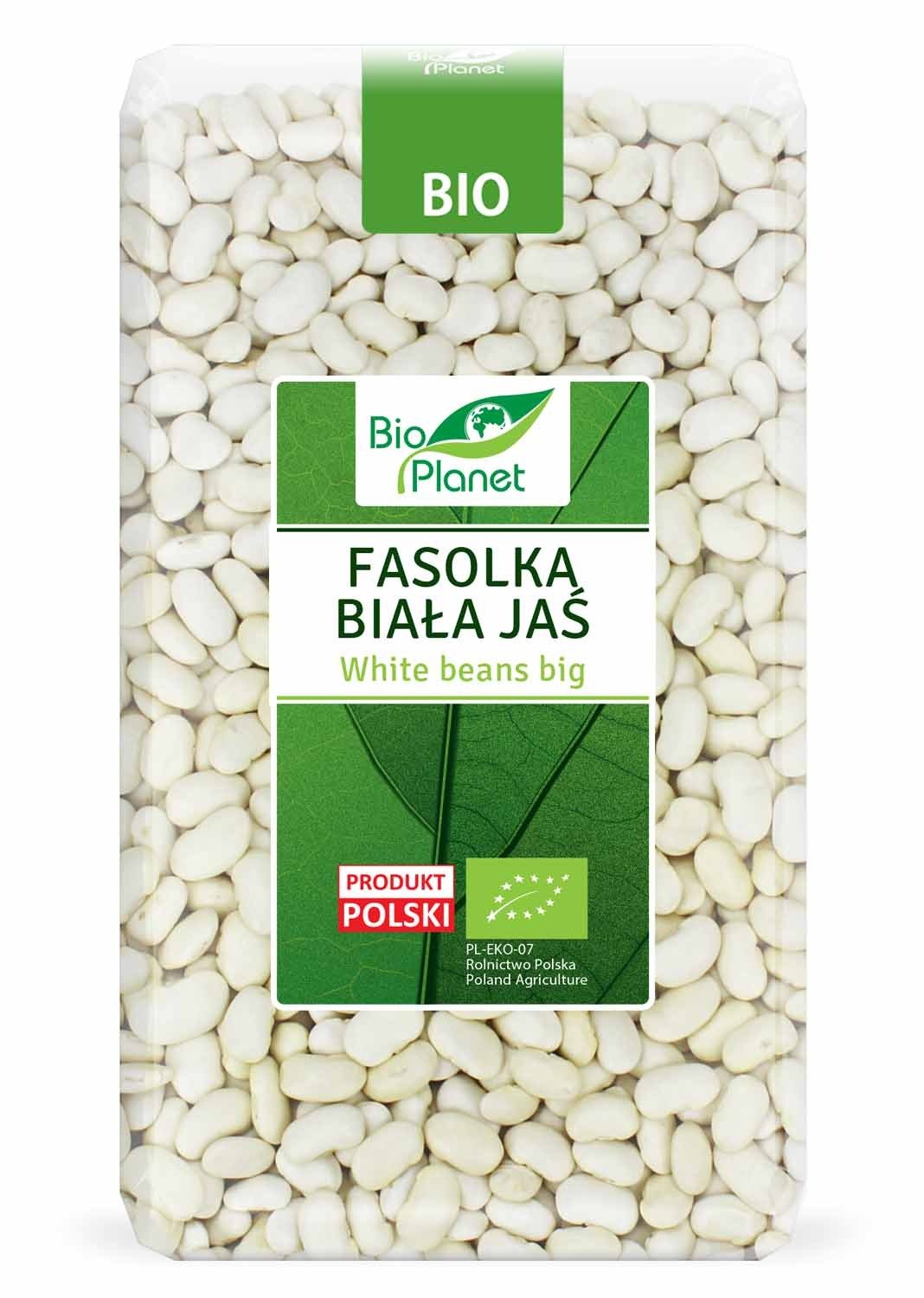Fasolka biała jaś BIO 1 kg - BIO PLANET
