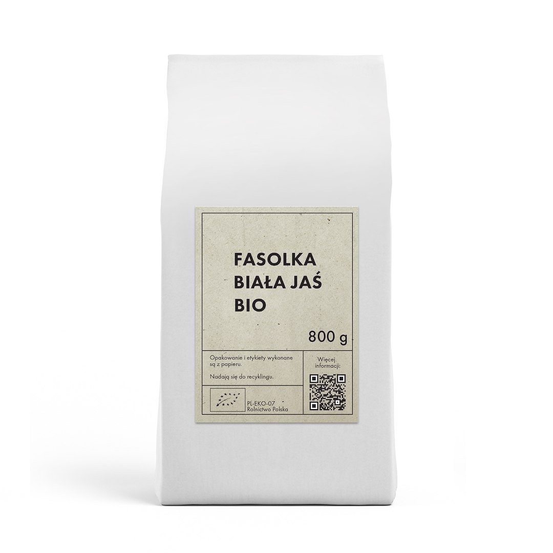 Fasolka biała jaś BIO 800 g - THE PLANET