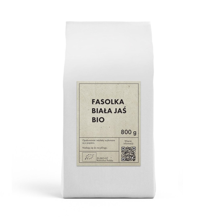 Fasolka biała jaś BIO 800 g - THE PLANET